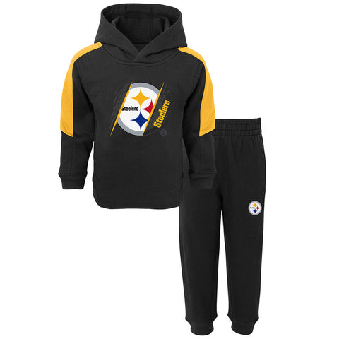 Pittsburgh Steelers Toddler Fullback 2 pc Fleece Hoodie & Pants Set