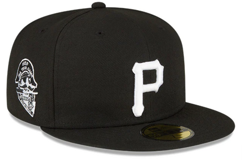 Pittsburgh Pirates Fitted New Era 59Fifty 1959 All Star Game Cap Hat Black White