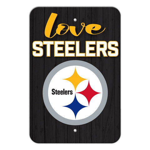 Pittsburgh Steelers LOVE Sign