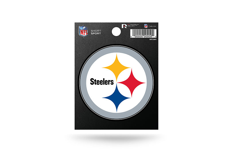 Pittsburgh Steelers Small Sticker Short Sport - THE 4TH QUARTER