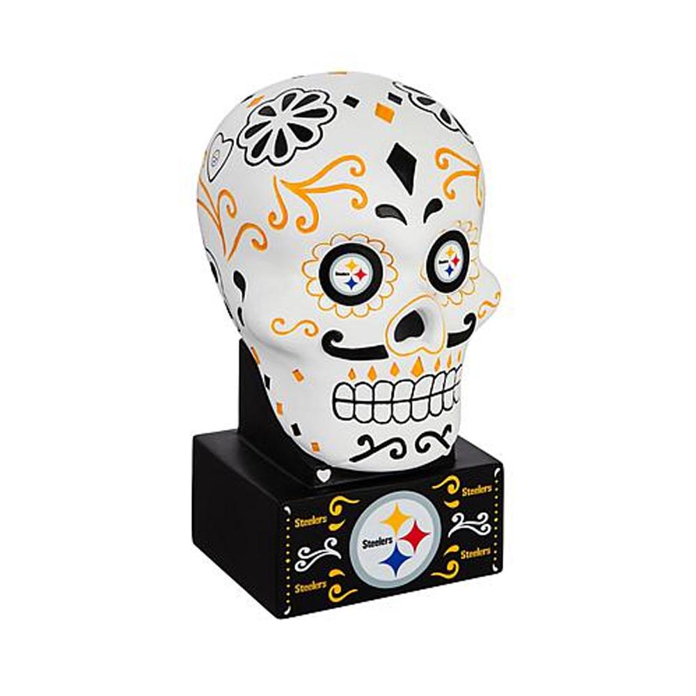 Pittsburgh Steelers Sugar Skull Statue - THE 4TH QUARTER