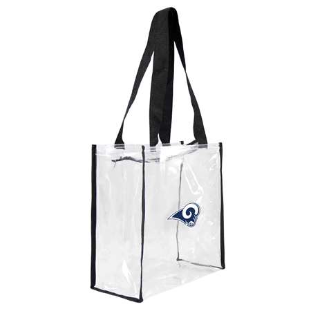Los Angeles Rams Clear Square Stadium Tote Bag