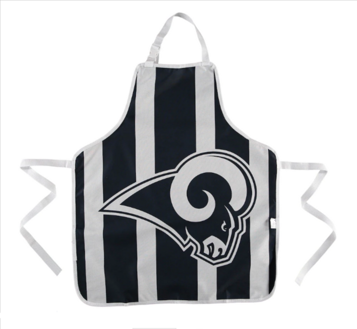 Los Angeles Rams Double-Sided Cooking Apron - THE 4TH QUARTER