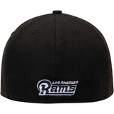 Los Angeles Rams Fitted New Era 59Fifty Primary Logo Cap Hat Black