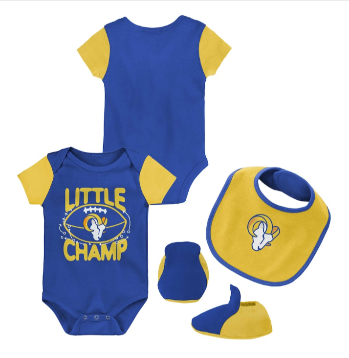 Rams Baby digitopressione Jersey Onesie