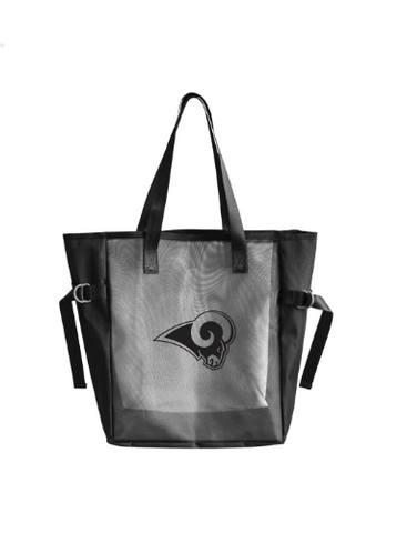 Los Angeles Rams Mesh Tailgate Tote Black