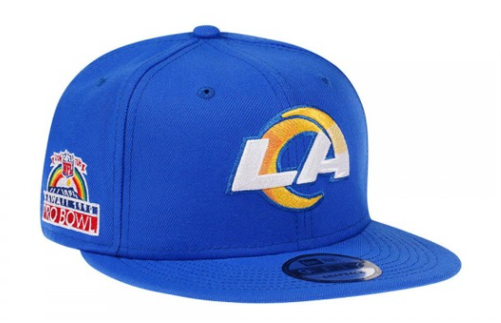 Los Angeles Rams Snapback New Era 1990 Pro Bowl Cap Hat Blue - THE 4TH QUARTER