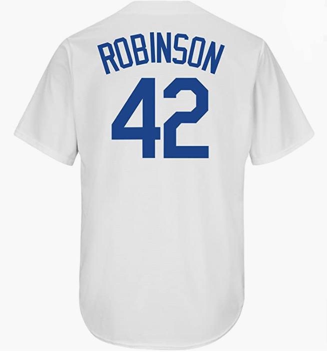 Los Angeles Dodgers Youth (8-20) Jersey Outerstuff #42 Jackie Robinson –  THE 4TH QUARTER