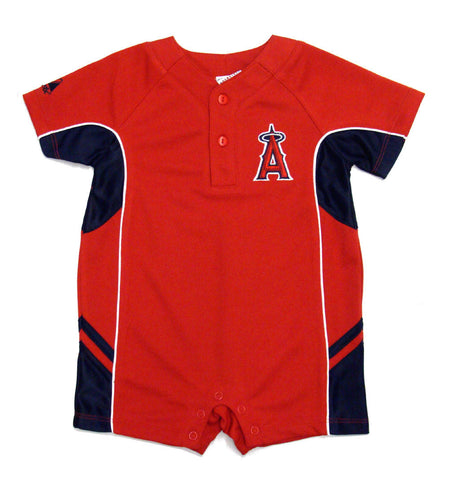Anaheim Angels Infant Majestic Romper Red - THE 4TH QUARTER