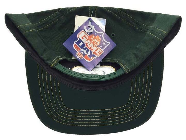 Green Bay Packers Vintage Twins Green Snapback Cap Hat - THE 4TH QUARTER