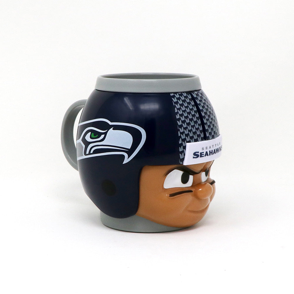 Seattle Seahawks 16 oz 3D Character Teenymates Big Sip Mug - THE 4TH QUARTER