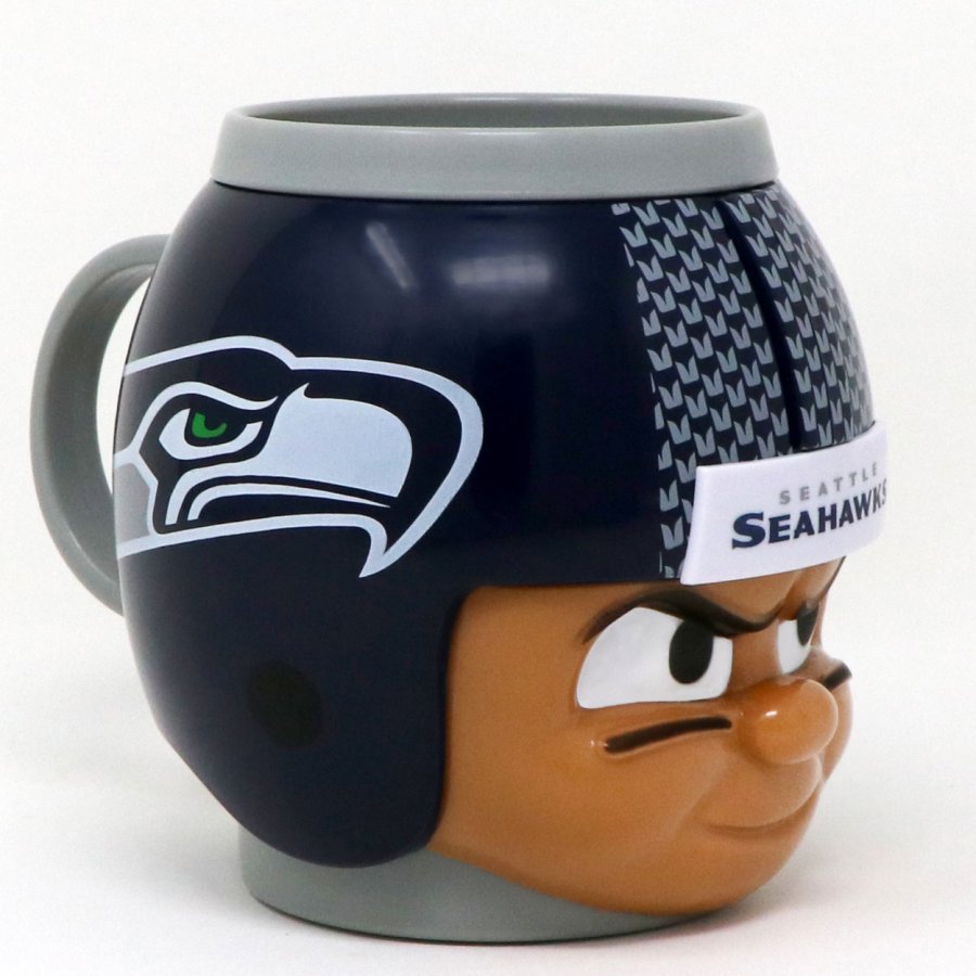 Seattle Seahawks Helmet Sip Souvenir Plastic Cup - THE 4TH QUARTER