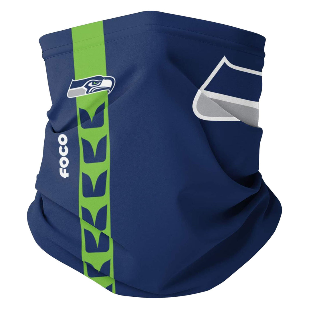 Seattle Seahwaks Gaiter Scarf Double Layer Mask - THE 4TH QUARTER