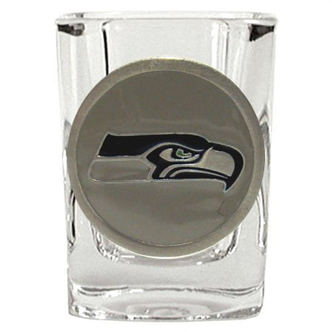 Seattle Seahawks 2oz Logo Square Shot Glass
