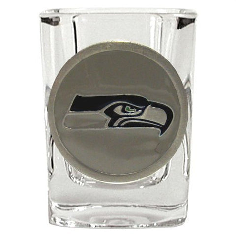 Seattle Seahawks 2oz Logo Square Shot Glass