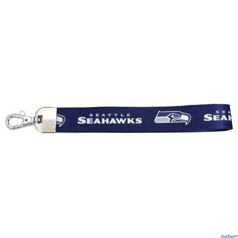 Seattle Seahawks Keychain Wristlet Lanyard