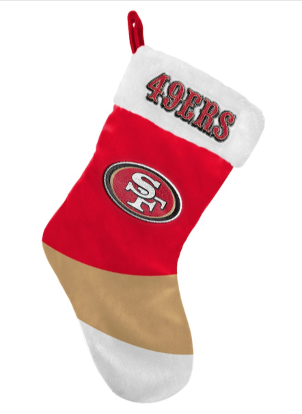 San Francisco 49ers Team Colorblock Stocking - THE 4TH QUARTER
