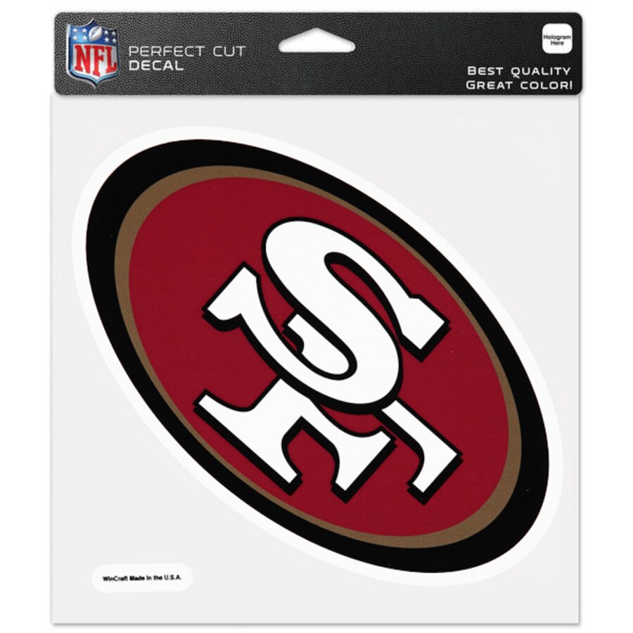 San Francisco 49ers Decal 8x8 Die-Cut Decal - THE 4TH QUARTER