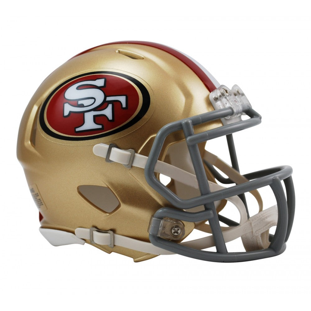 San Francisco 49ers Riddell Mini Speed Helmet - THE 4TH QUARTER