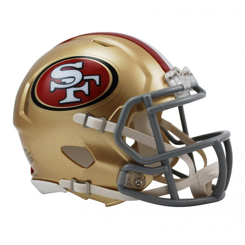 San Francisco 49ers Riddell Mini Speed Helmet