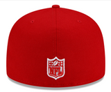 San Francisco 49ers Fitted New Era 59Fifty Super Bowl XXIX Red Cap Hat Grey UV