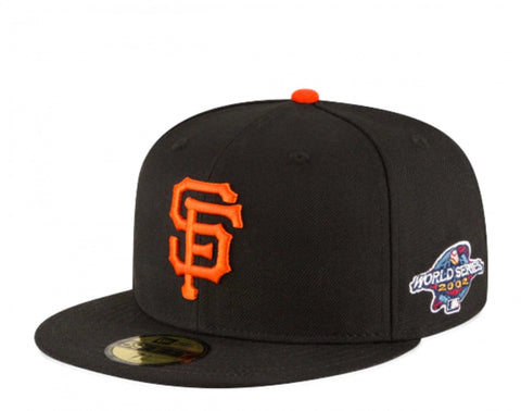San Francsico Giants Fitted New Era 59FIFTY 2002 World Series Cap Hat