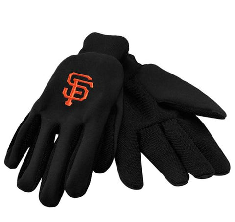 San Fransisco Giants Sport Work Utility Gloves All Black