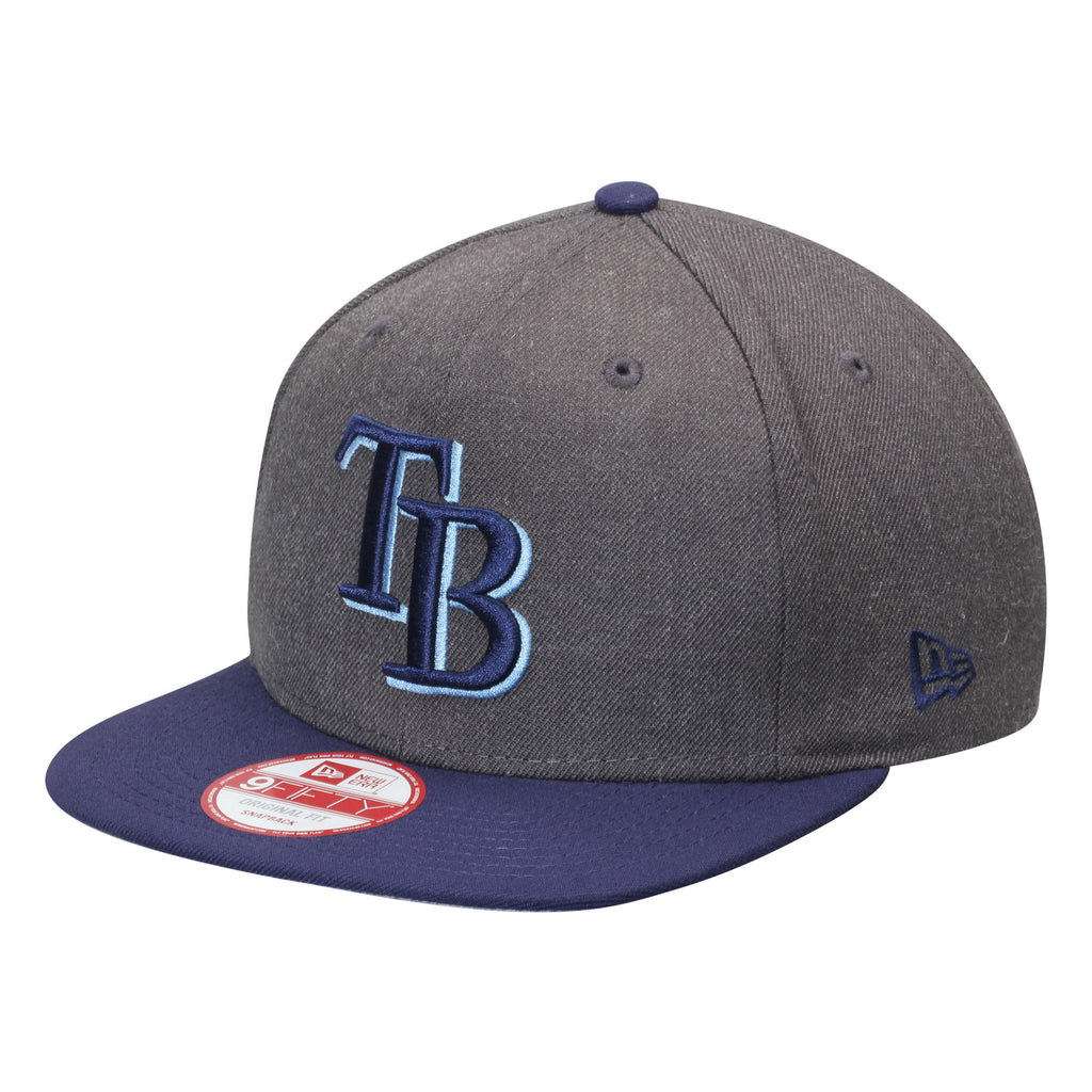 Tampa Bay Rays Snapback New Era Heather Graphite Cap Hat Charcoal Navy –  THE 4TH QUARTER