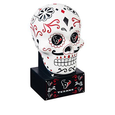 Houston Texans Sugar Skull Statue - THE 4TH QUARTER