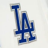 Los Angeles Dodgers Mens T-Shirt Mitchell & Ness Icon Henley Cream Blue