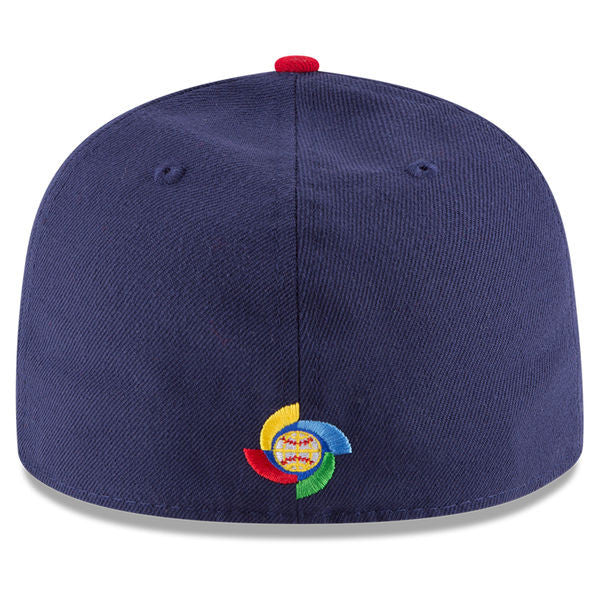 USA Fitted New Era 59Fifty 2017 World Baseball Classic Cap Hat Navy Red - THE 4TH QUARTER