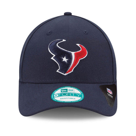 Houston Texans New Era The League Adjustable Cap Hat Navy - THE 4TH QUARTER