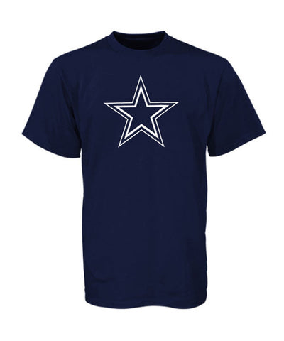 Dallas Cowboys Mens Logo Premier T-Shirt Navy - THE 4TH QUARTER