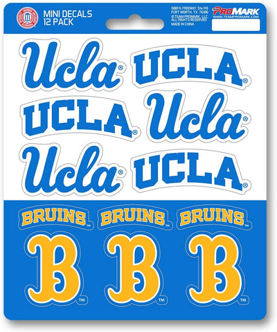 UCLA Bruins Decal Set Mini 12 Pack