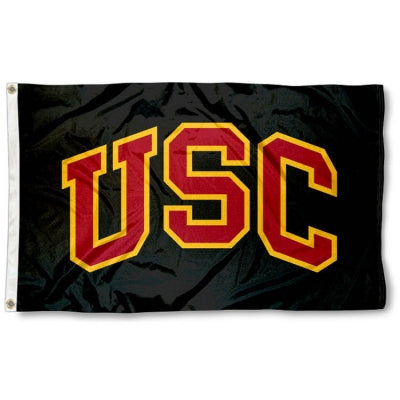 USC Trojans 3' x 5' Flag Black