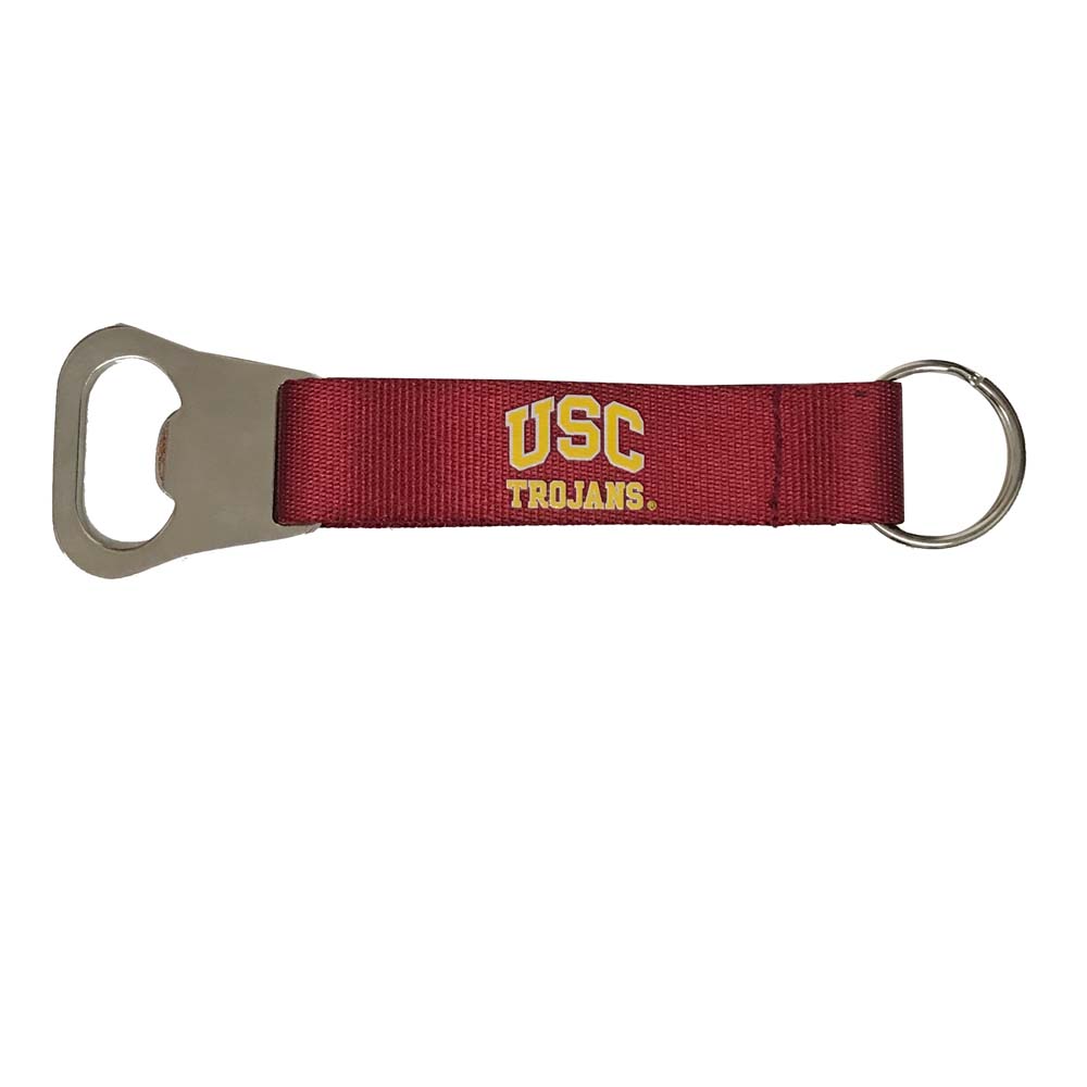 USC Trojans Key Chain Bottle Opener Lanyard - THE 4TH QUARTER