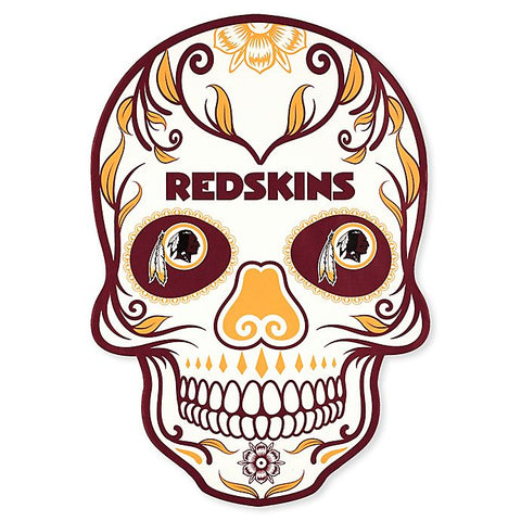 Washington Redskins Decal Skull Logo 7X5 Sticker