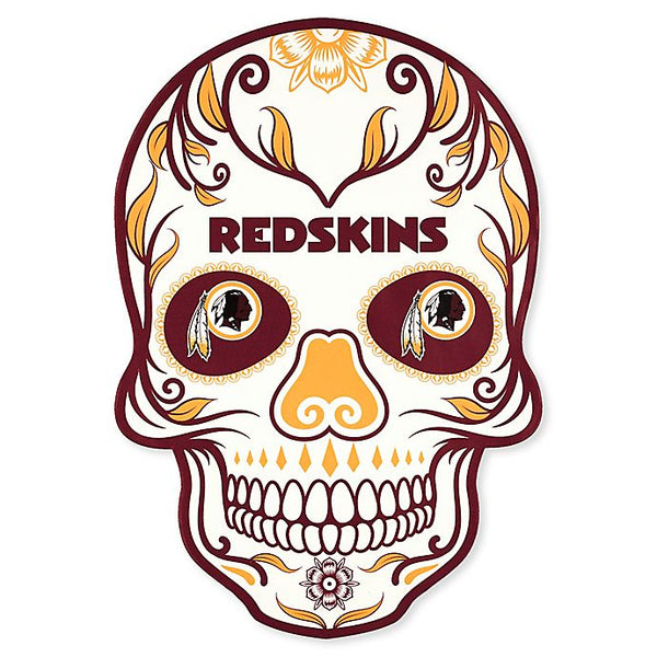 Washington Redskins Decal Skull Logo 7X5 Sticker – THE 4TH