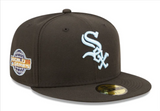 Chicago White Sox Fitted New Era 59Fifty Clouds Under Black Cap Hat Sky UV