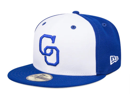 Yaquis de Obregon Fitted New Era 59Fifty Mexican LMP 'CO' Tri White Blue Hat Cap - THE 4TH QUARTER